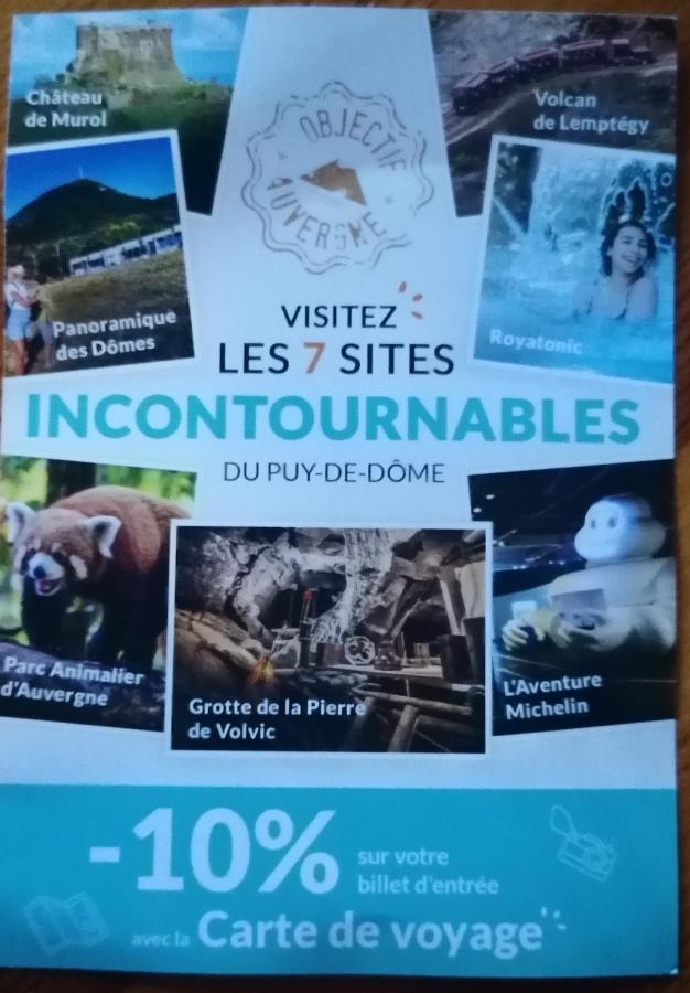 Lilas, Gite Saint Antoine, Orcival, Entre Sancy Et Volcans. Zewnętrze zdjęcie
